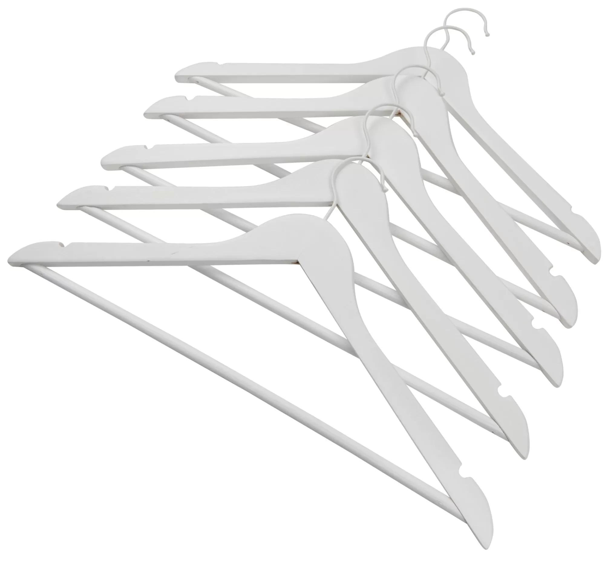 CASA New Wood Grucce Set Di 5 Bianco* Grucce