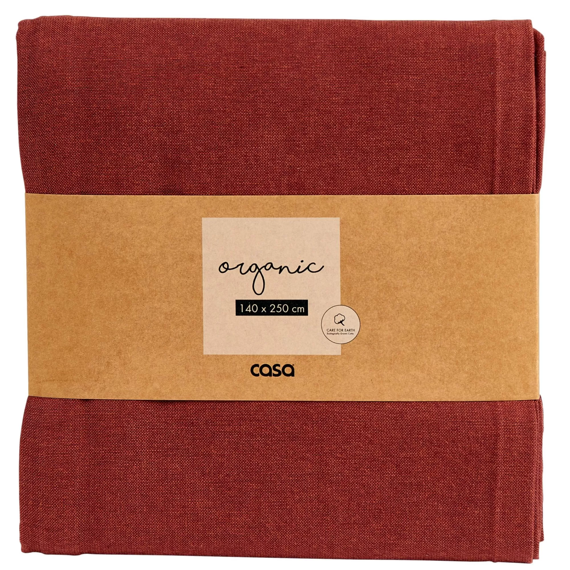 CASA Organic Tovaglia Rosso* Tovaglie