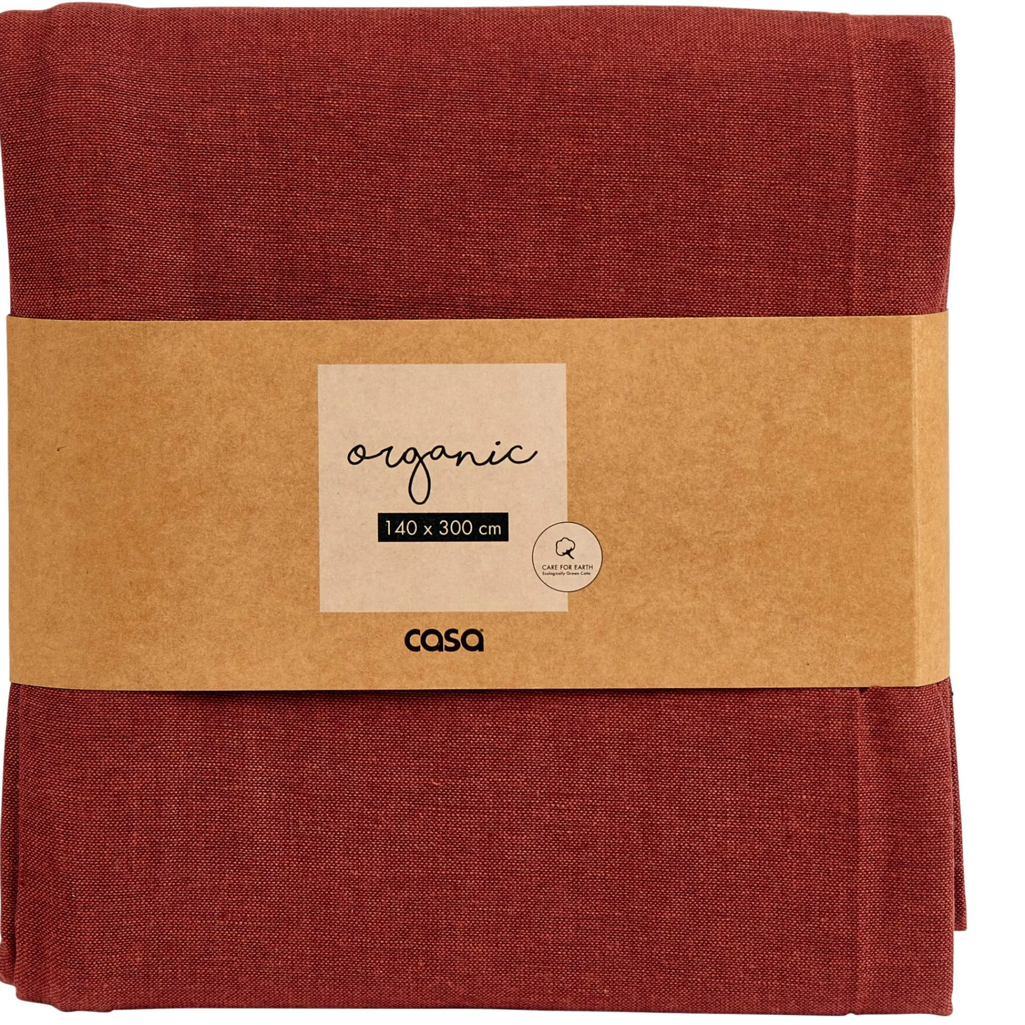 CASA Organic Tovaglia Rosso* Tovaglie