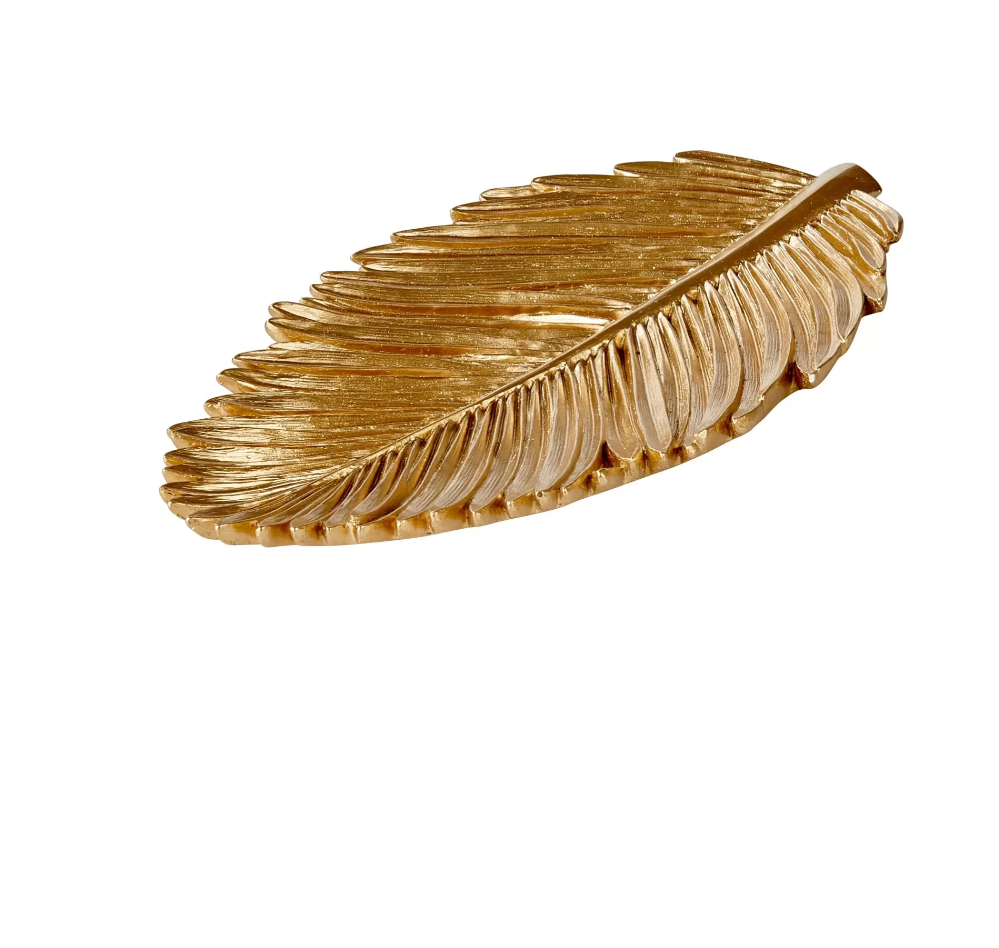 CASA Palm Foglia Decorativa Dorato* Ciotole Decorativi