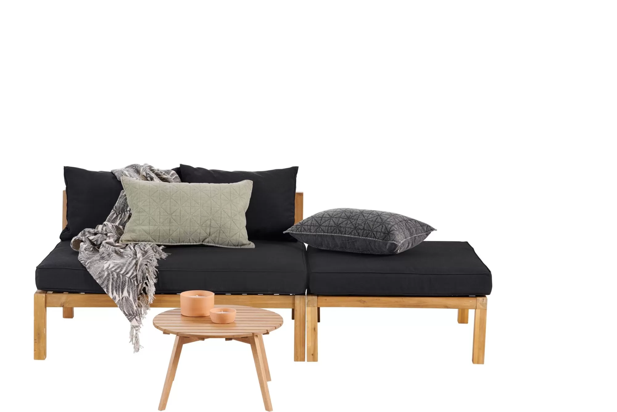 CASA Pauletta Cuscino Nero* Cuscini Per Pallet