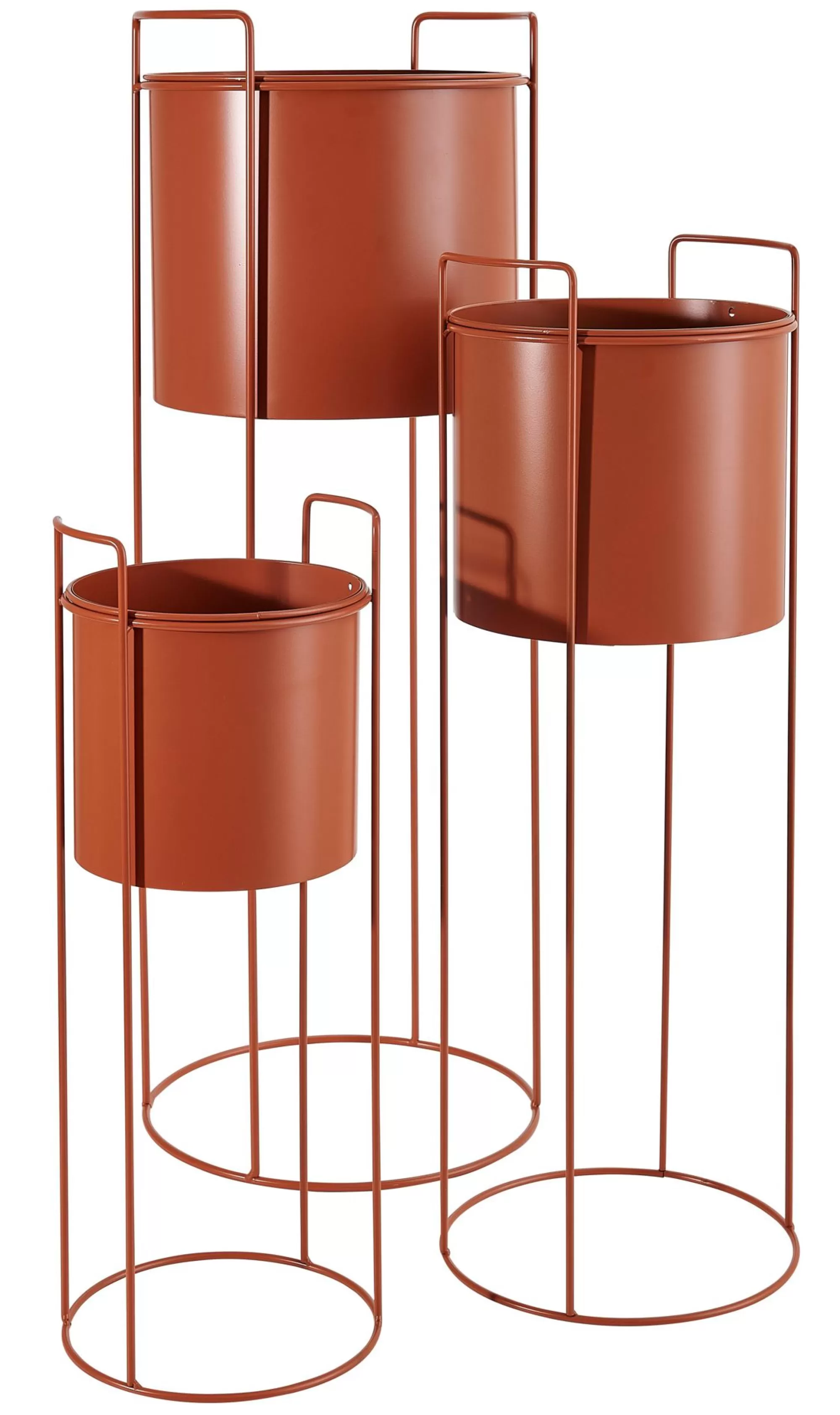 CASA Pluto Vaso Per Piante Terracotta* Supporti Per Piante