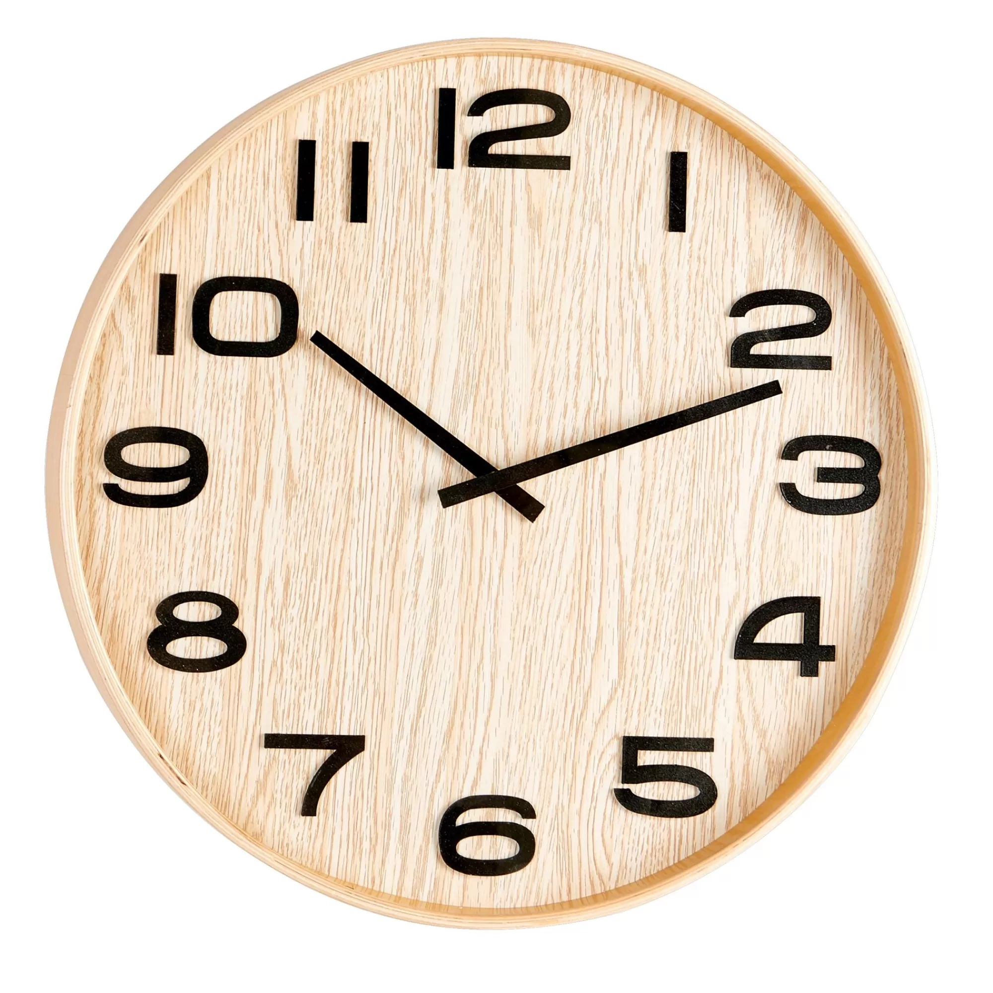 CASA Plywood Orologio Da Parete Naturale* Orologi