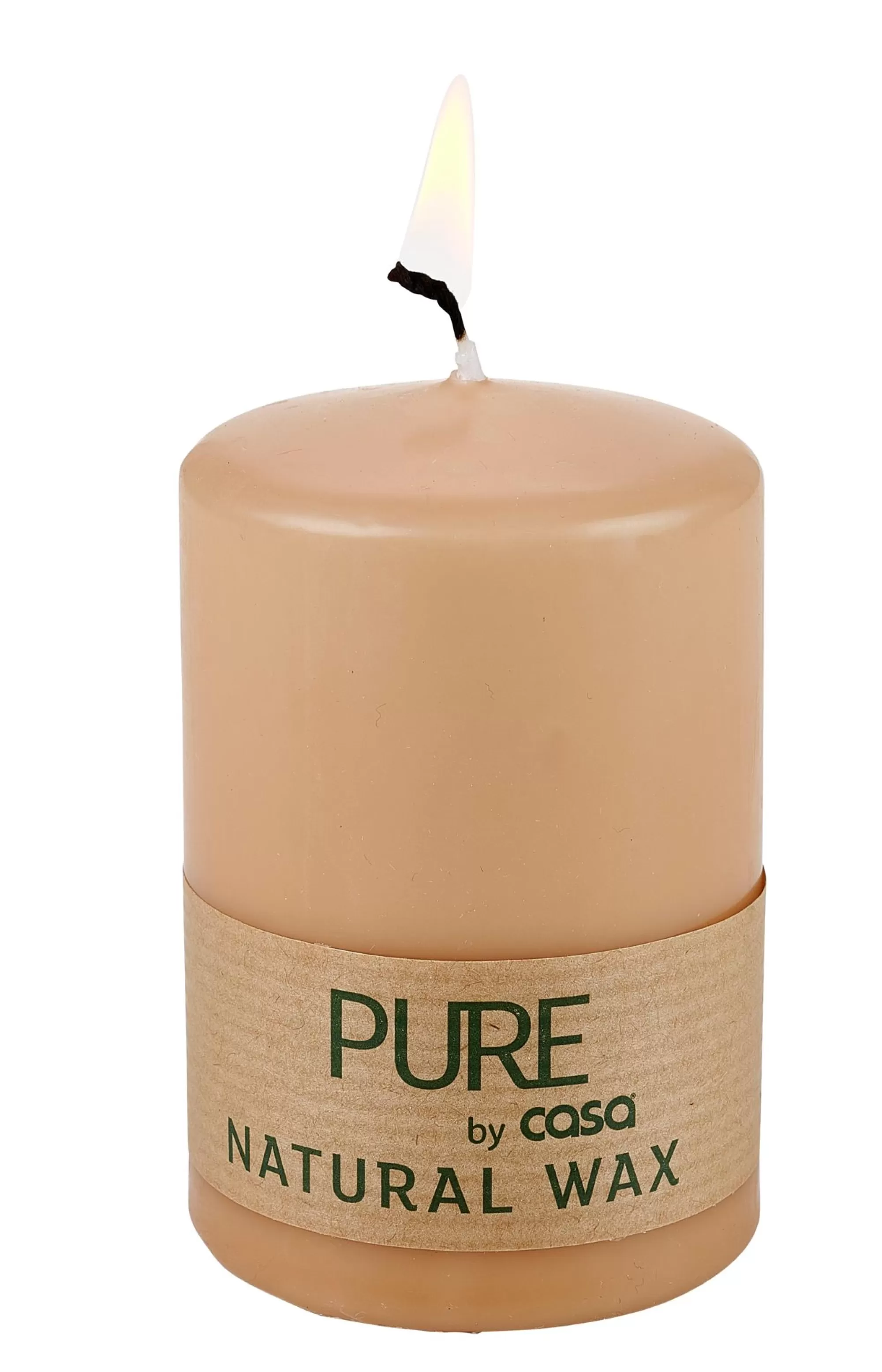 CASA Pure Candela A Cilindro Beige* Candele