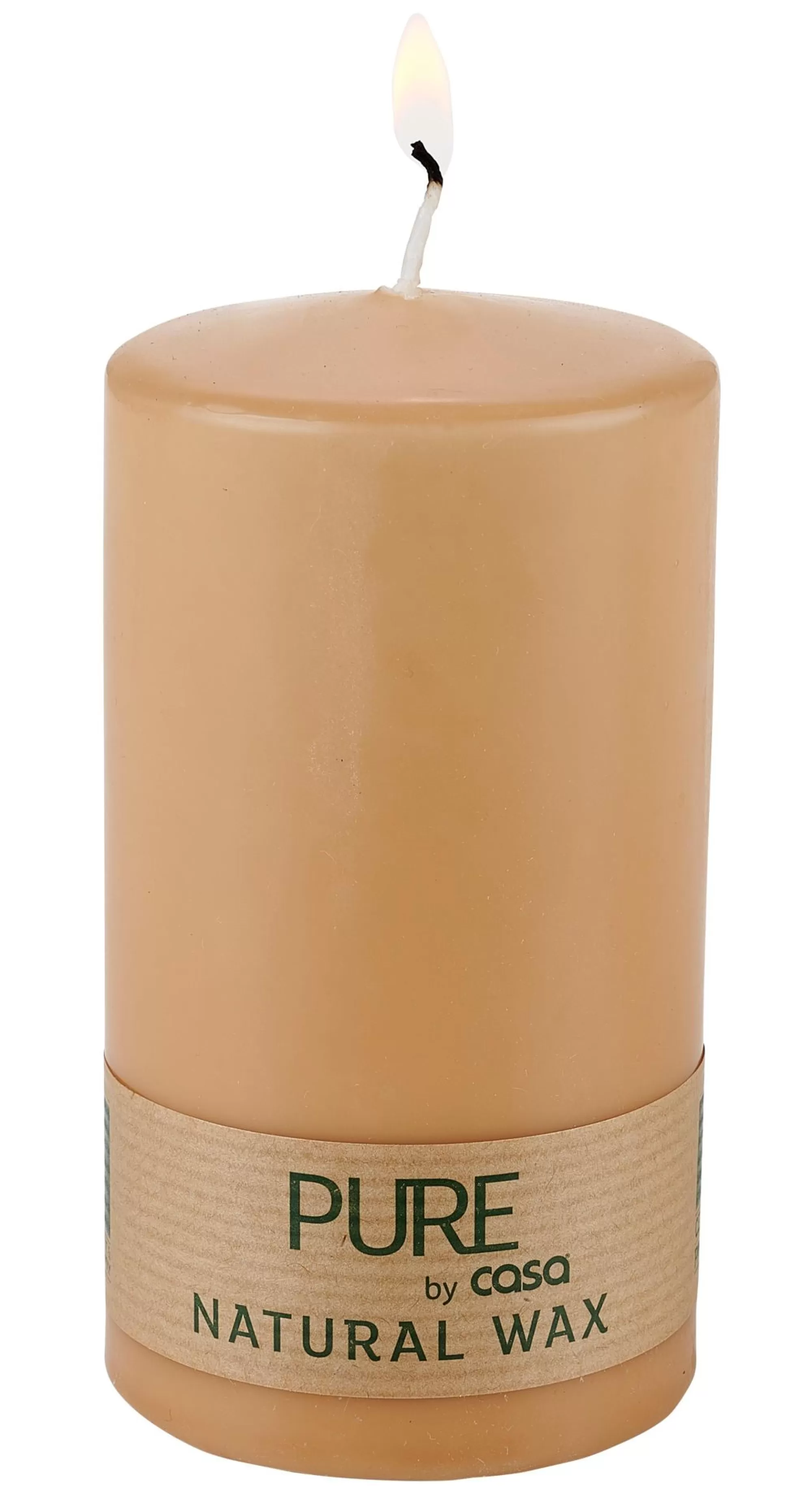 CASA Pure Candela A Cilindro Beige* Candele