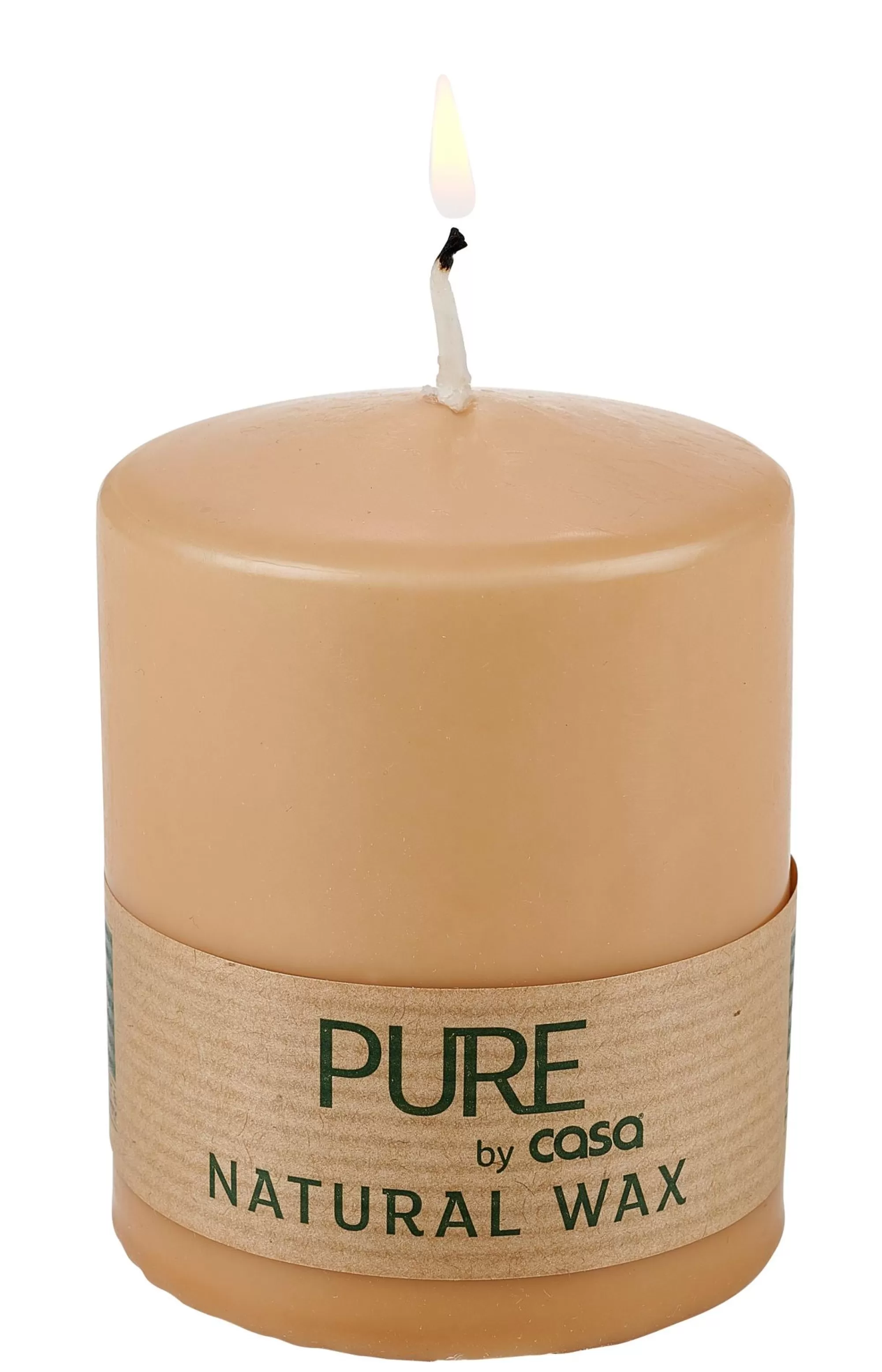 CASA Pure Candela A Cilindro Beige* Candele
