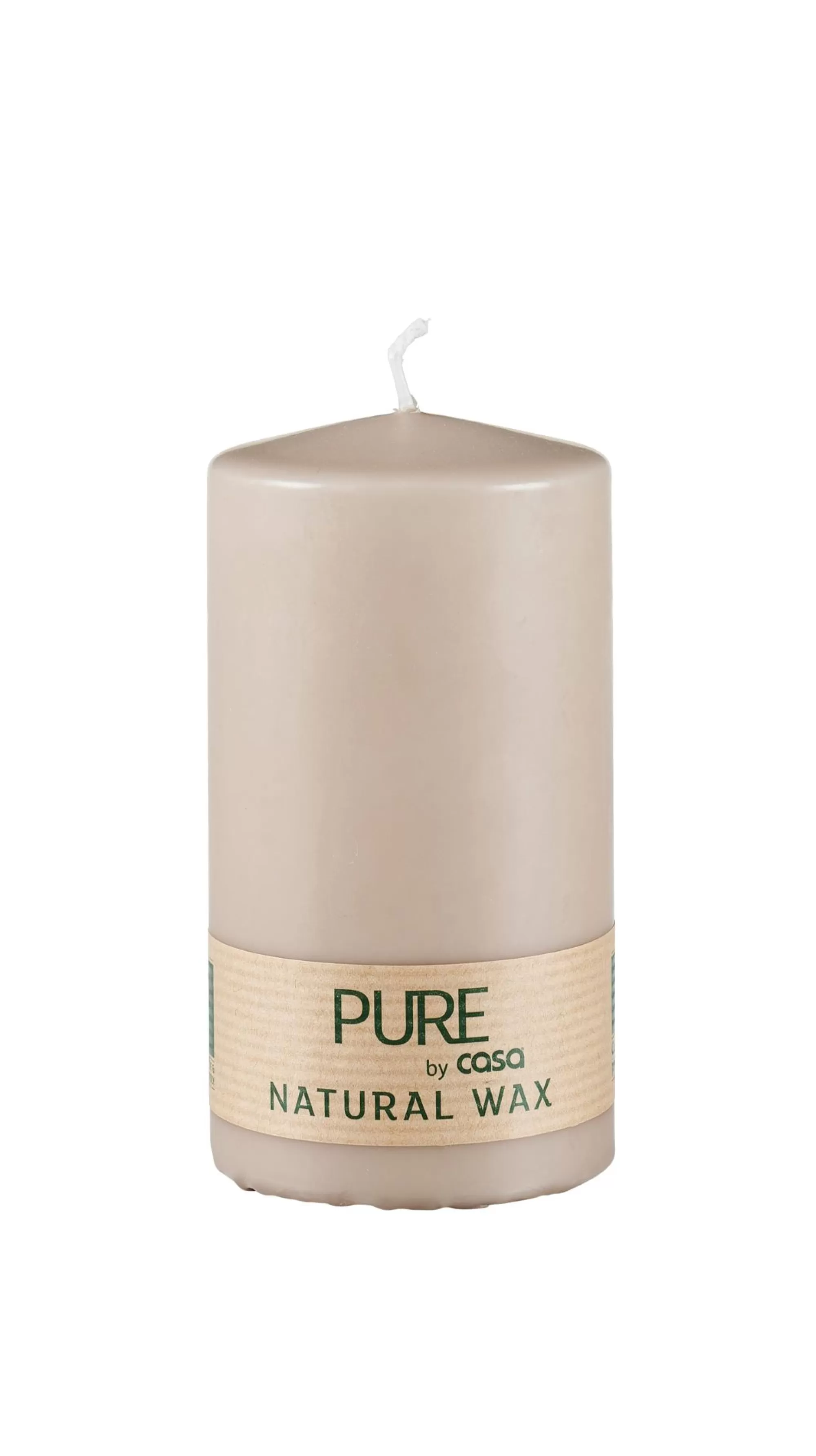 CASA Pure Candela Cilindrica Grigio* Candele
