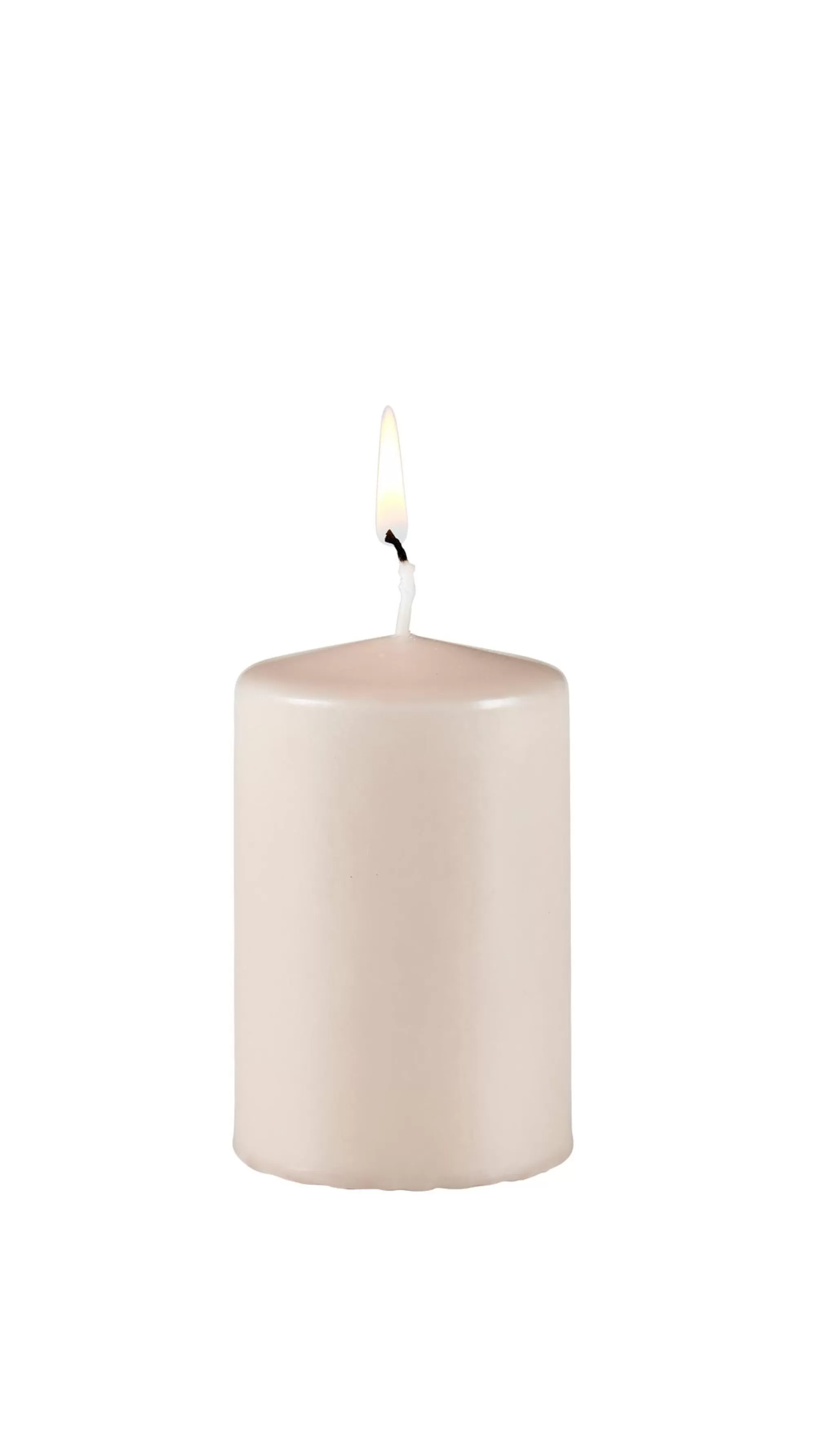 CASA Pure Candela Cilindrica Marrone Chiaro* Candele