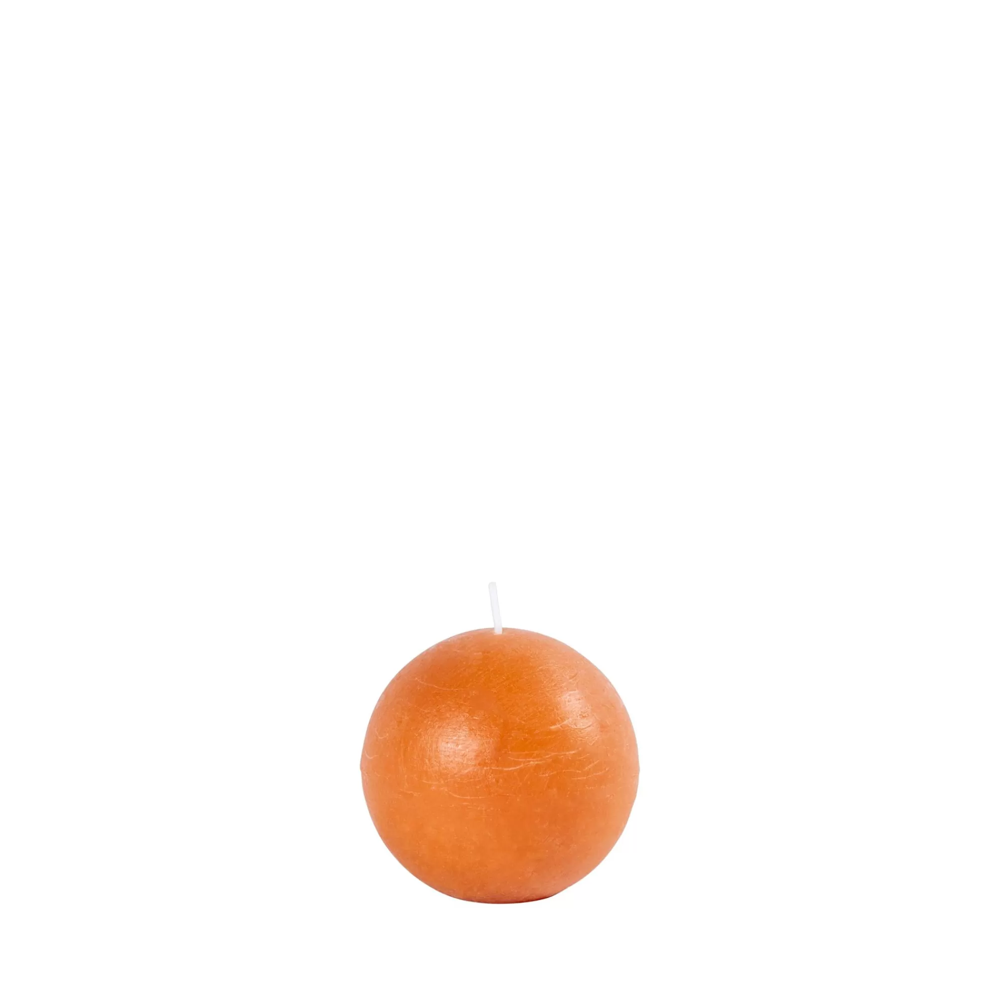 CASA Pure Rustic Candela Sferica Arancione* Candele