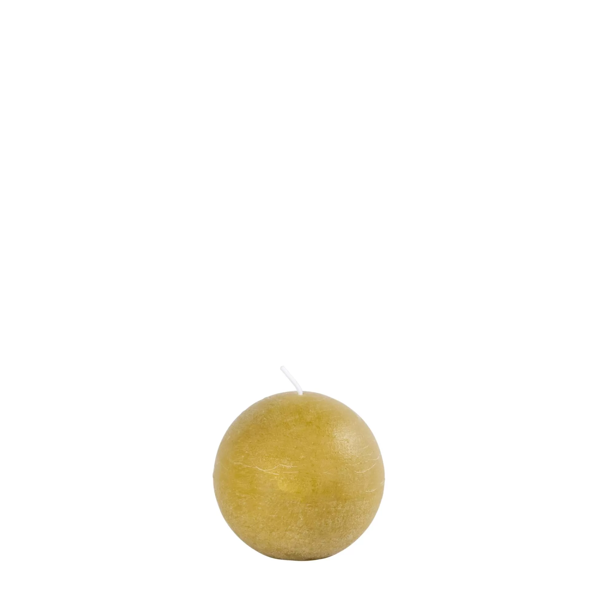 CASA Pure Rustic Candela Sferica Verde Oliva* Candele