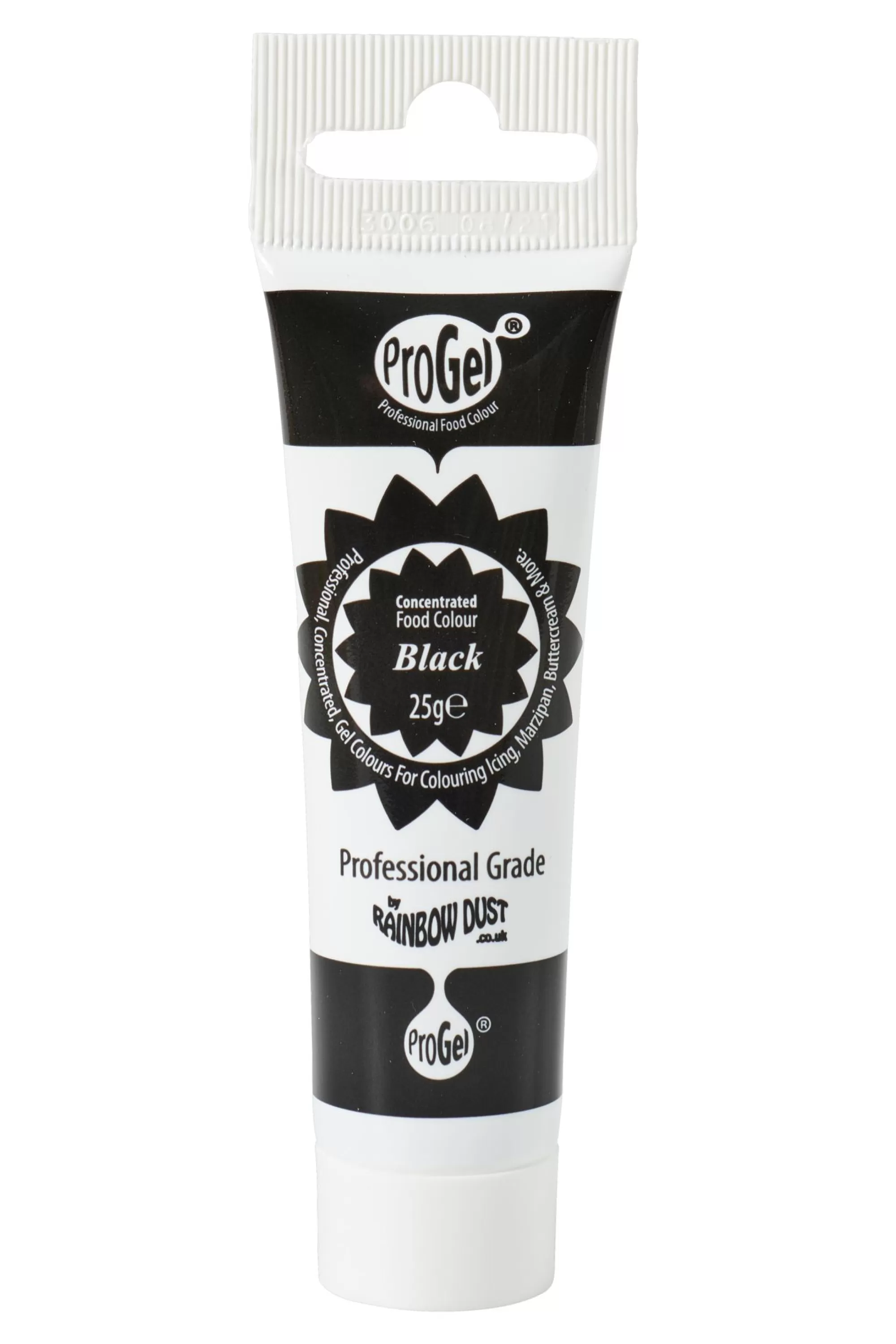 CASA Rainbowdust Gel Colorante Pasta Zucchero Nero* Generi Alimentari