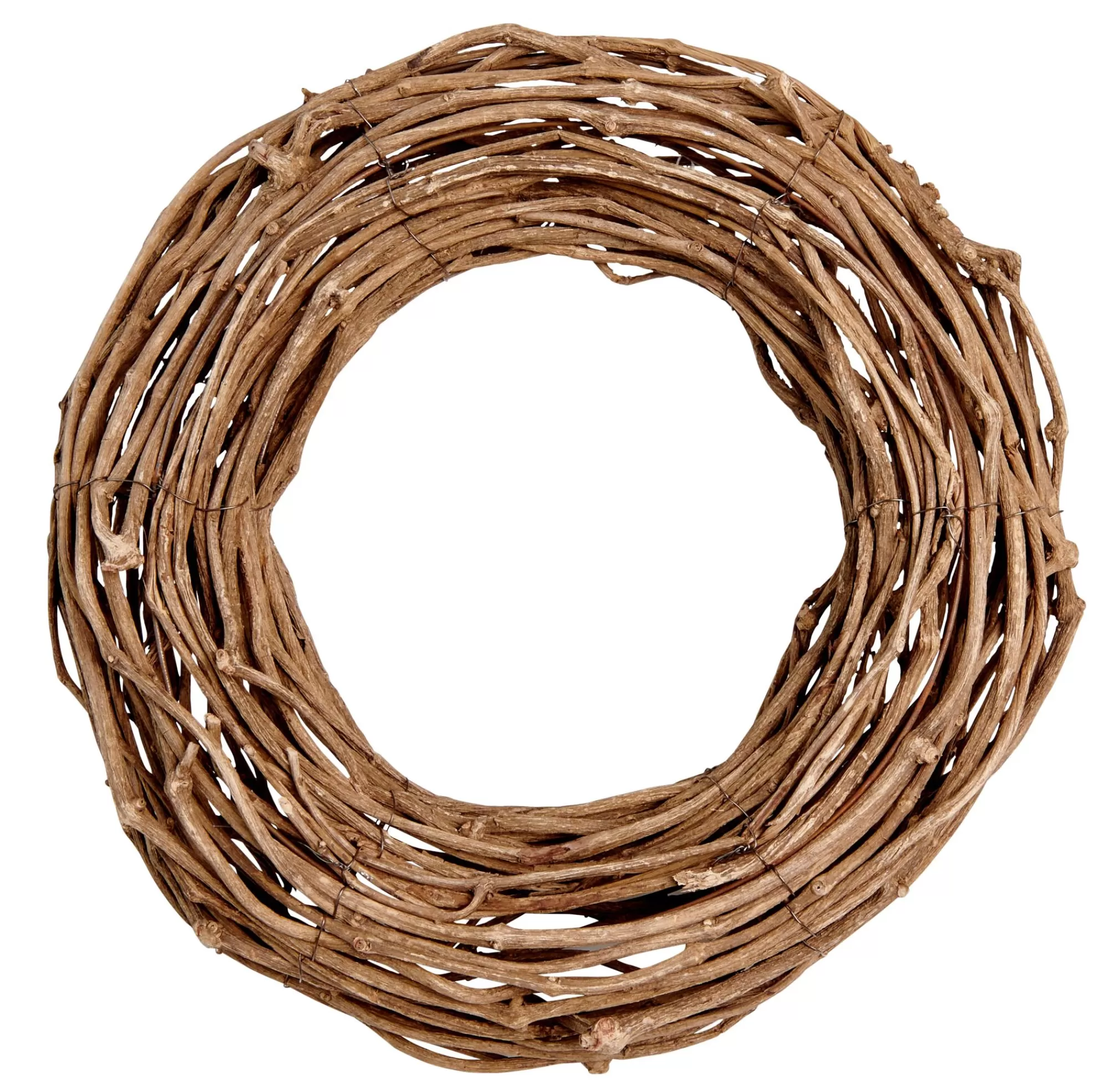 CASA Rattan Ghirlanda Naturale* Fiori Artificiali