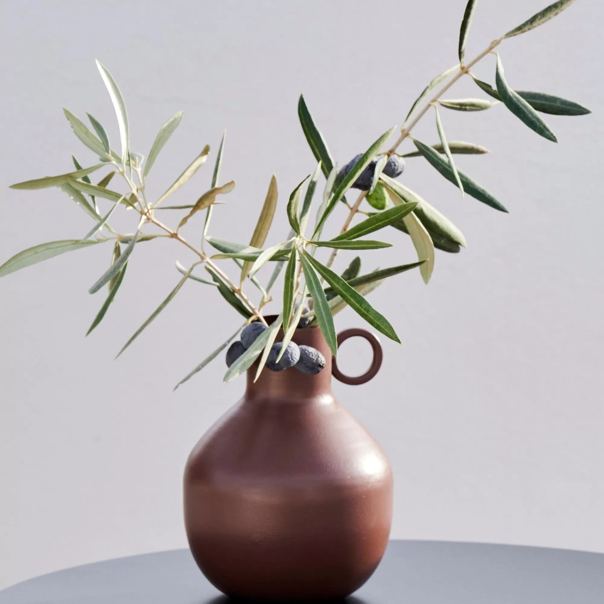 CASA Rondo Vaso Marrone Scuro* Vasi