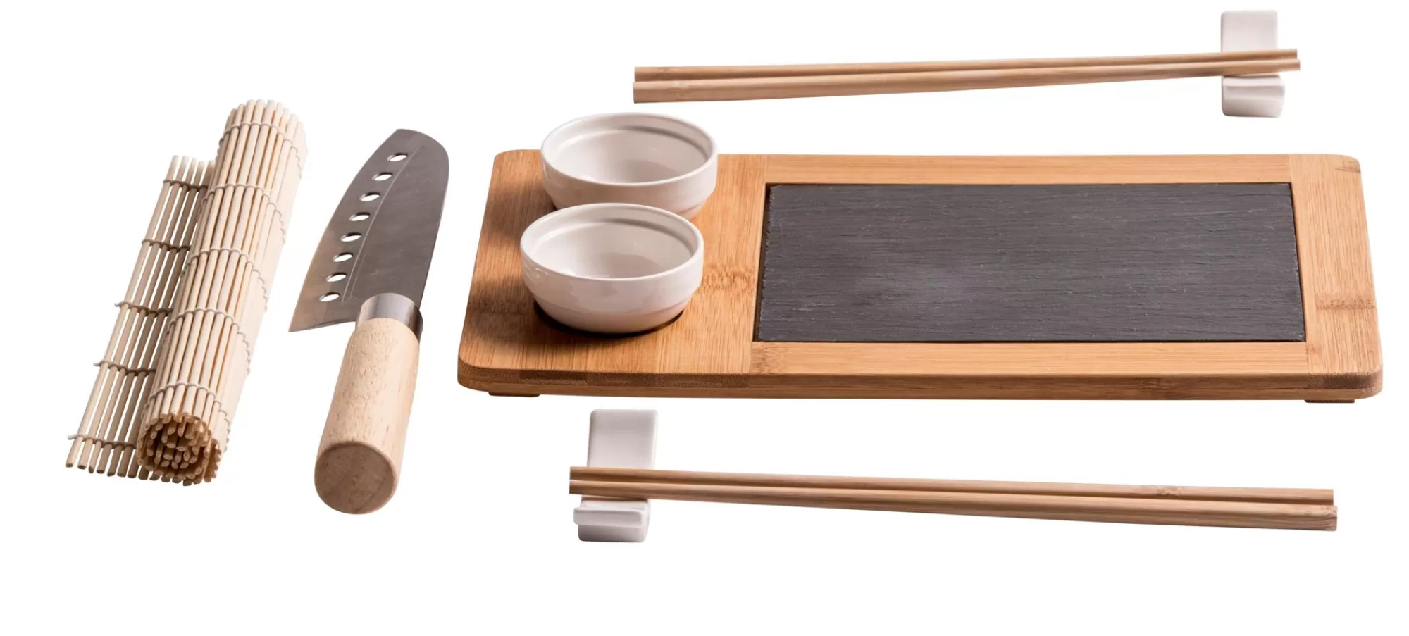 CASA Samourai Set Per Sushi 10 Pezzi Naturale* Strumenti Da Cucina
