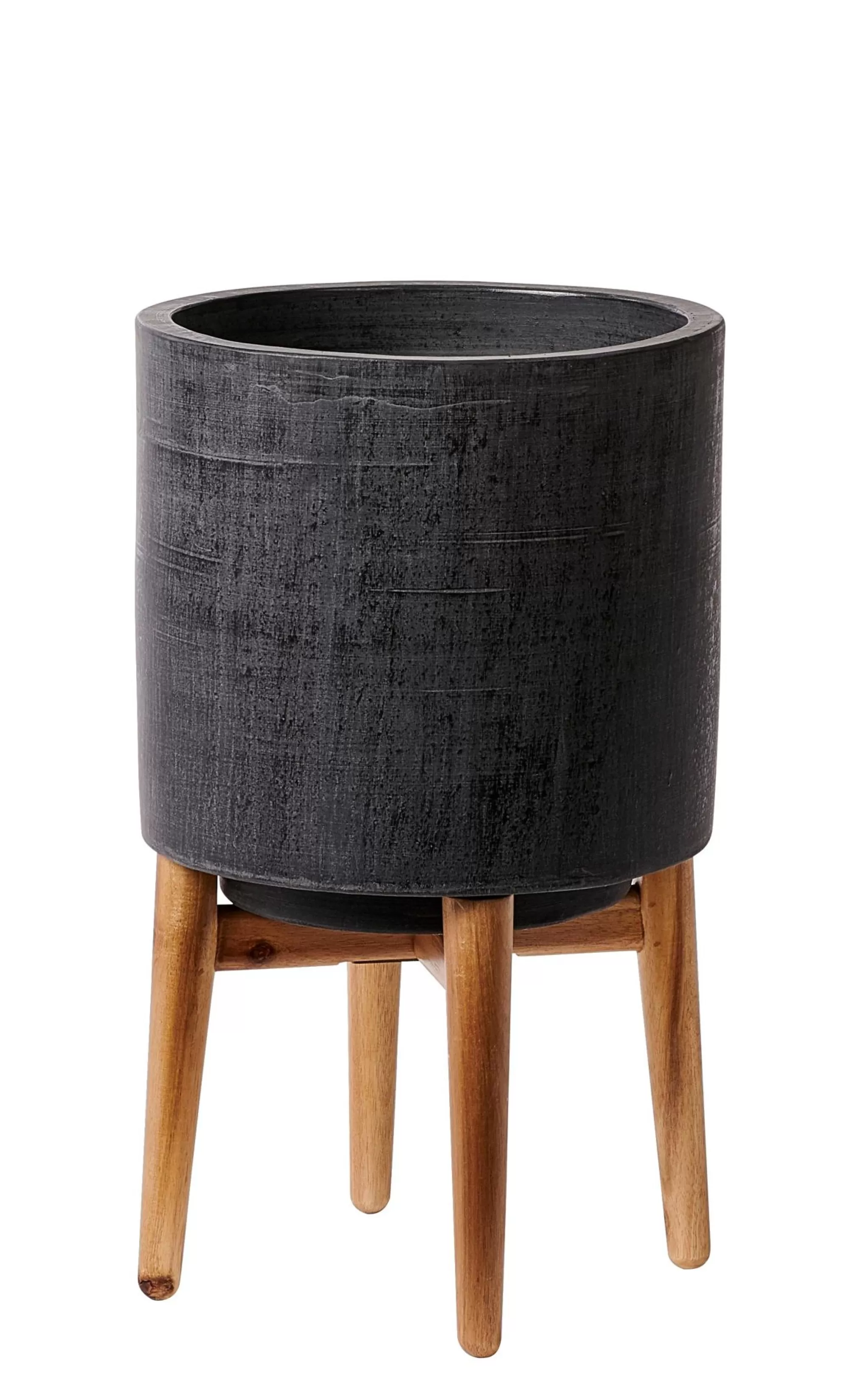 CASA Scuro Vaso Per Piante Nero* Supporti Per Piante