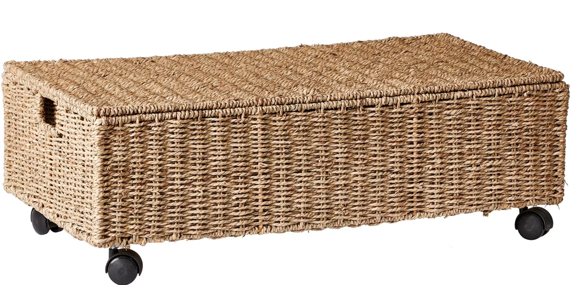 CASA Seagrass Box Portatutto Con Rotelle Naturale* Baule