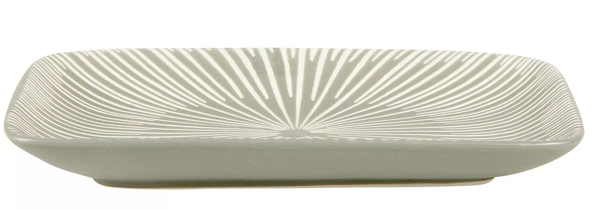CASA Soulstripes Clay Piatto Verde* Piatti