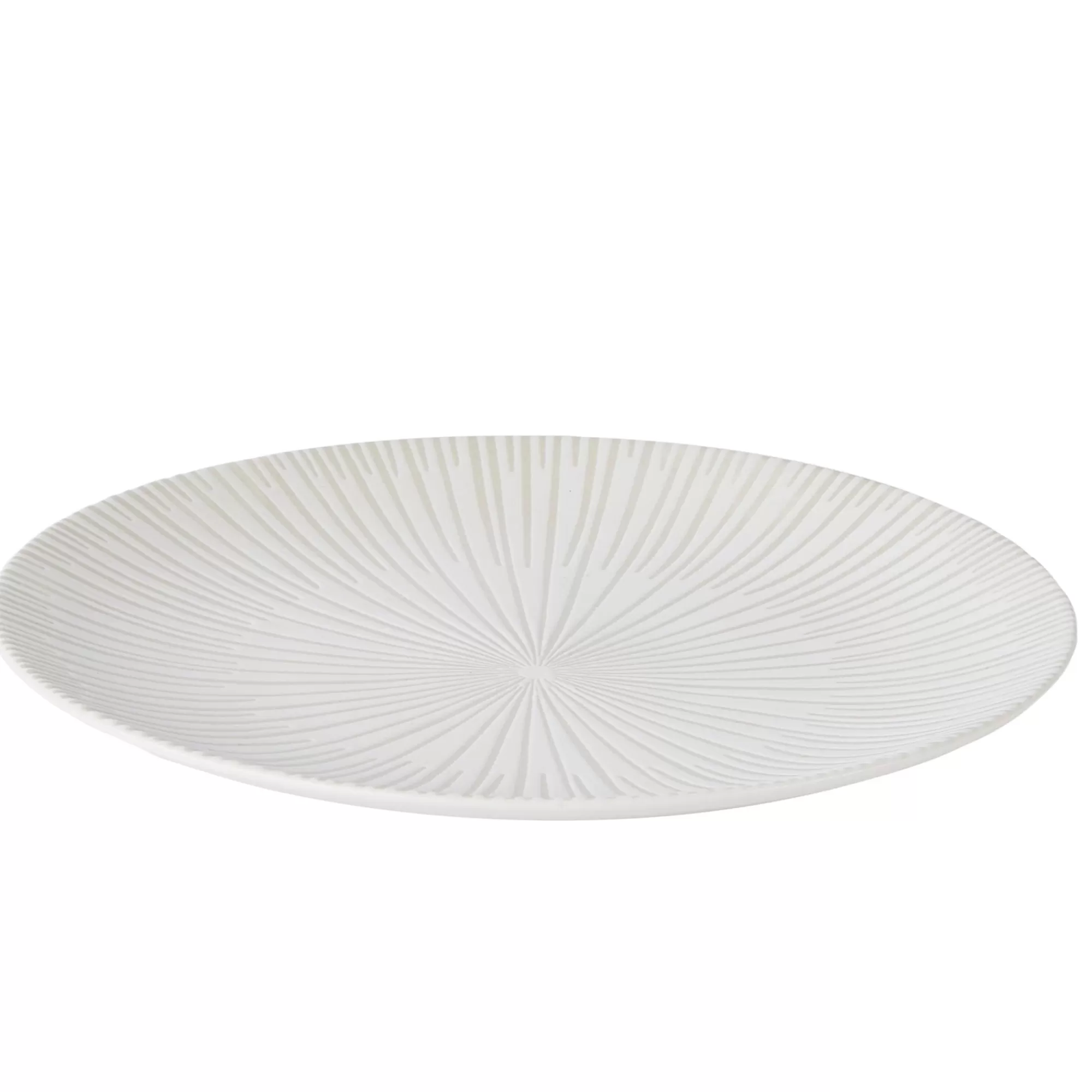 CASA Soulstripes Ivory Piatto Avorio* Piatti