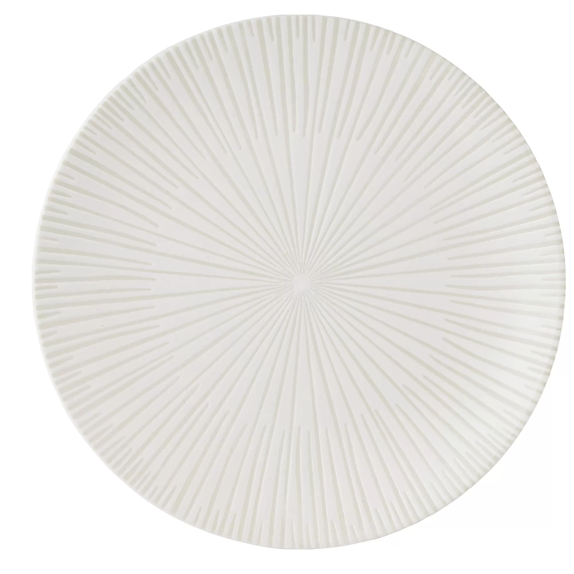 CASA Soulstripes Ivory Piatto Avorio* Piatti
