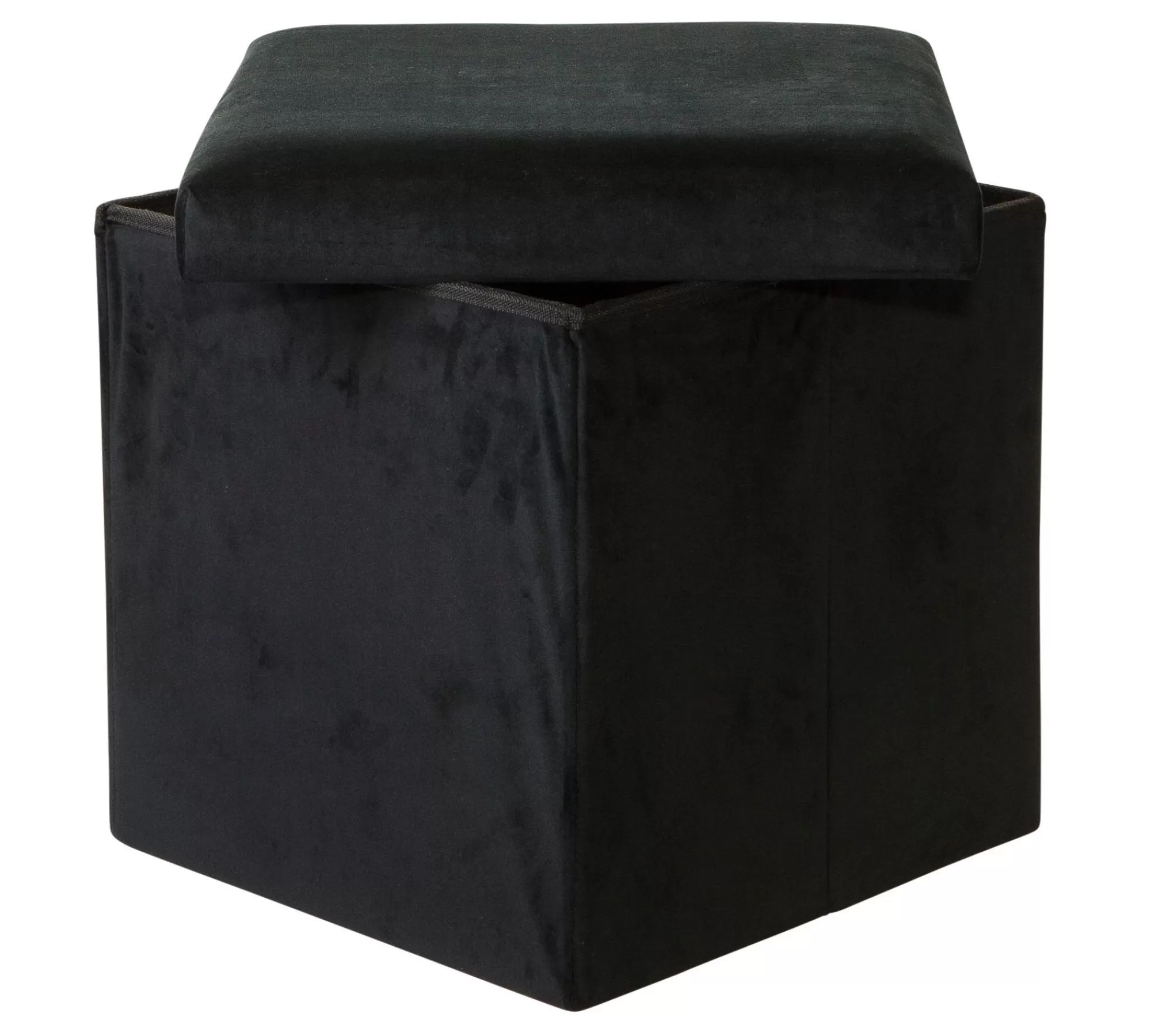 CASA Stor Pouf Con Contenitore Nero* Pouf Portatutto