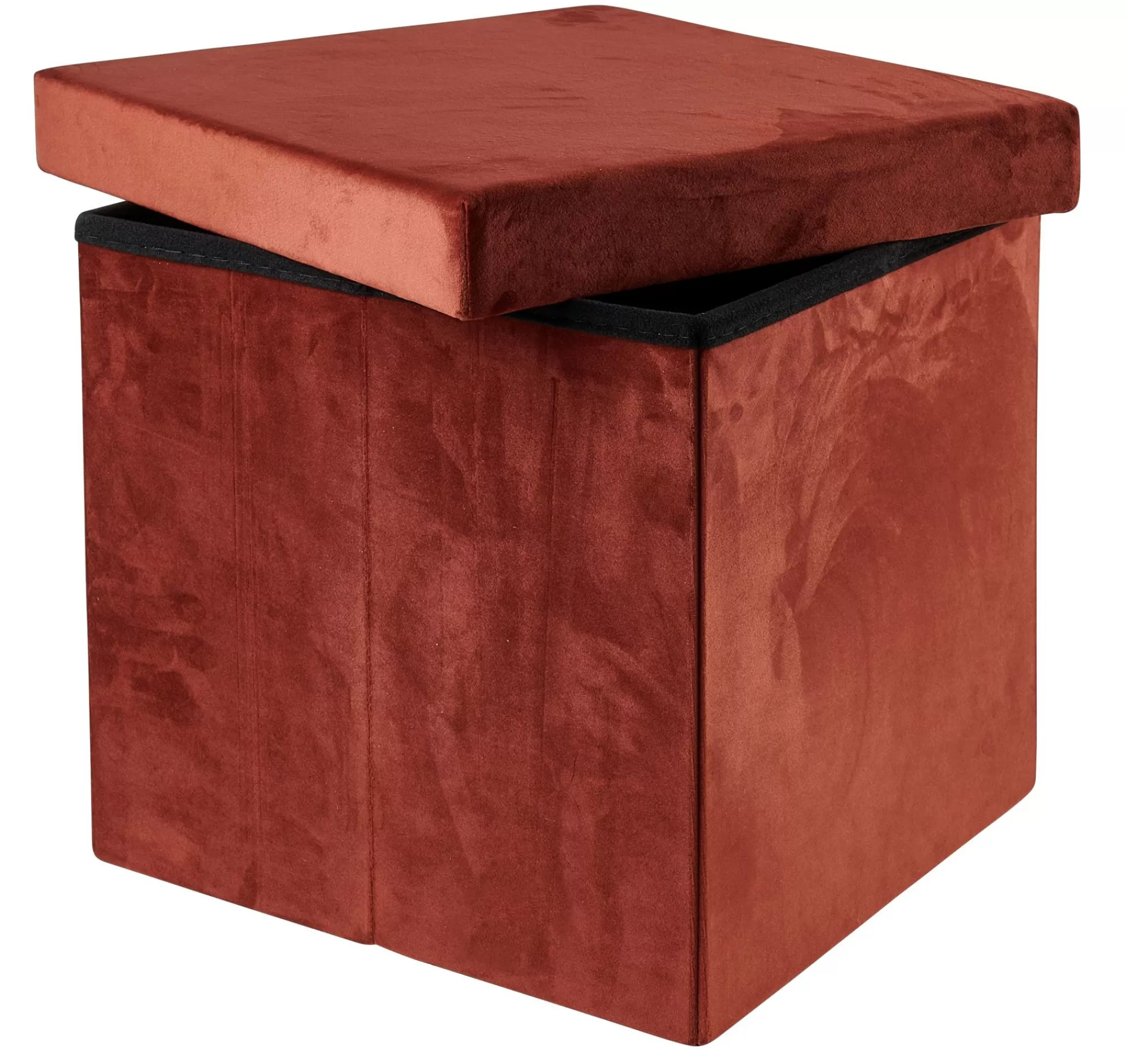 CASA Stor Pouf Pieghevole Con Contenitore Bordeaux* Pouf Portatutto