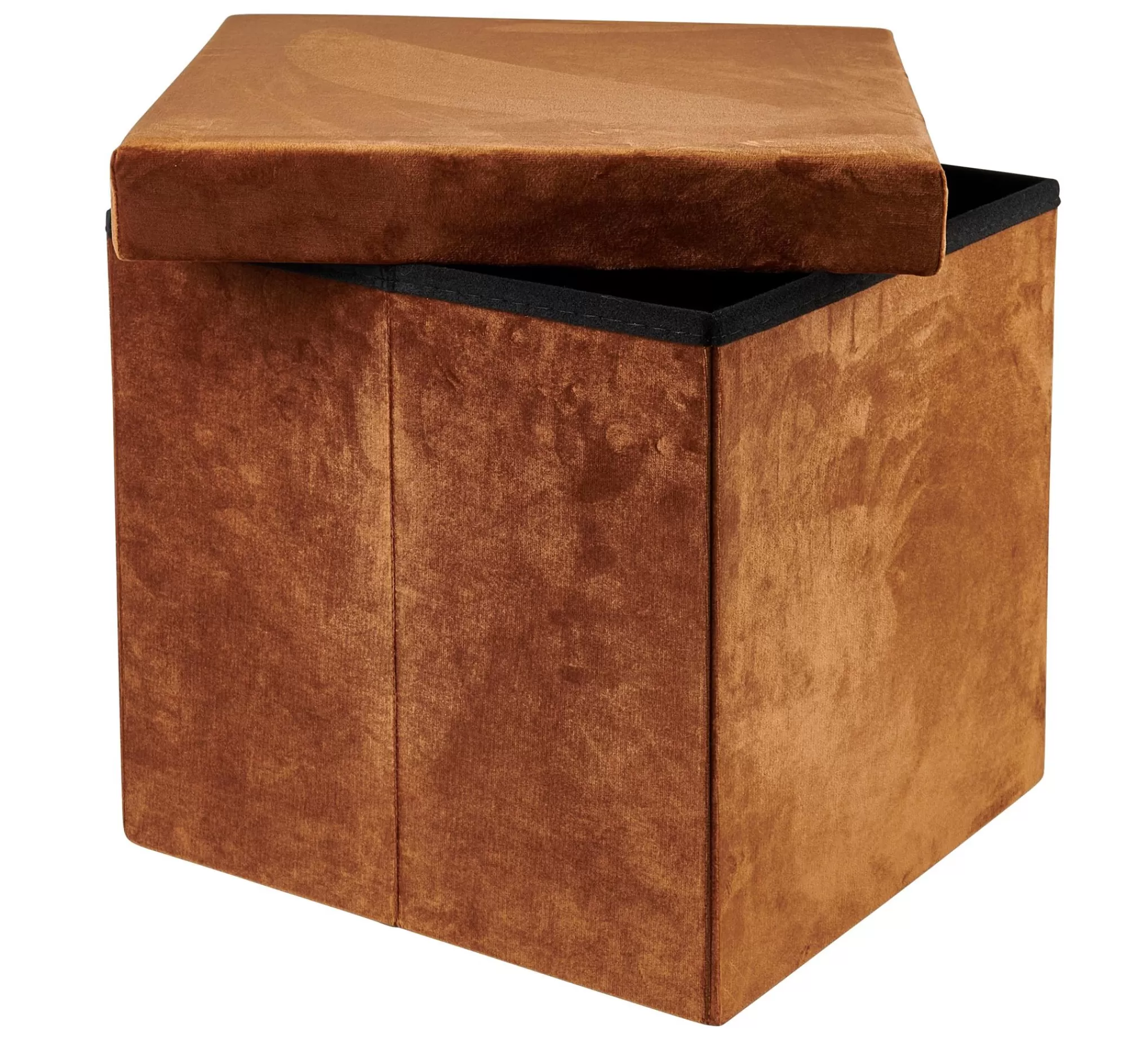 CASA Stor Pouf Pieghevole Con Contenitore Caramello* Pouf Portatutto
