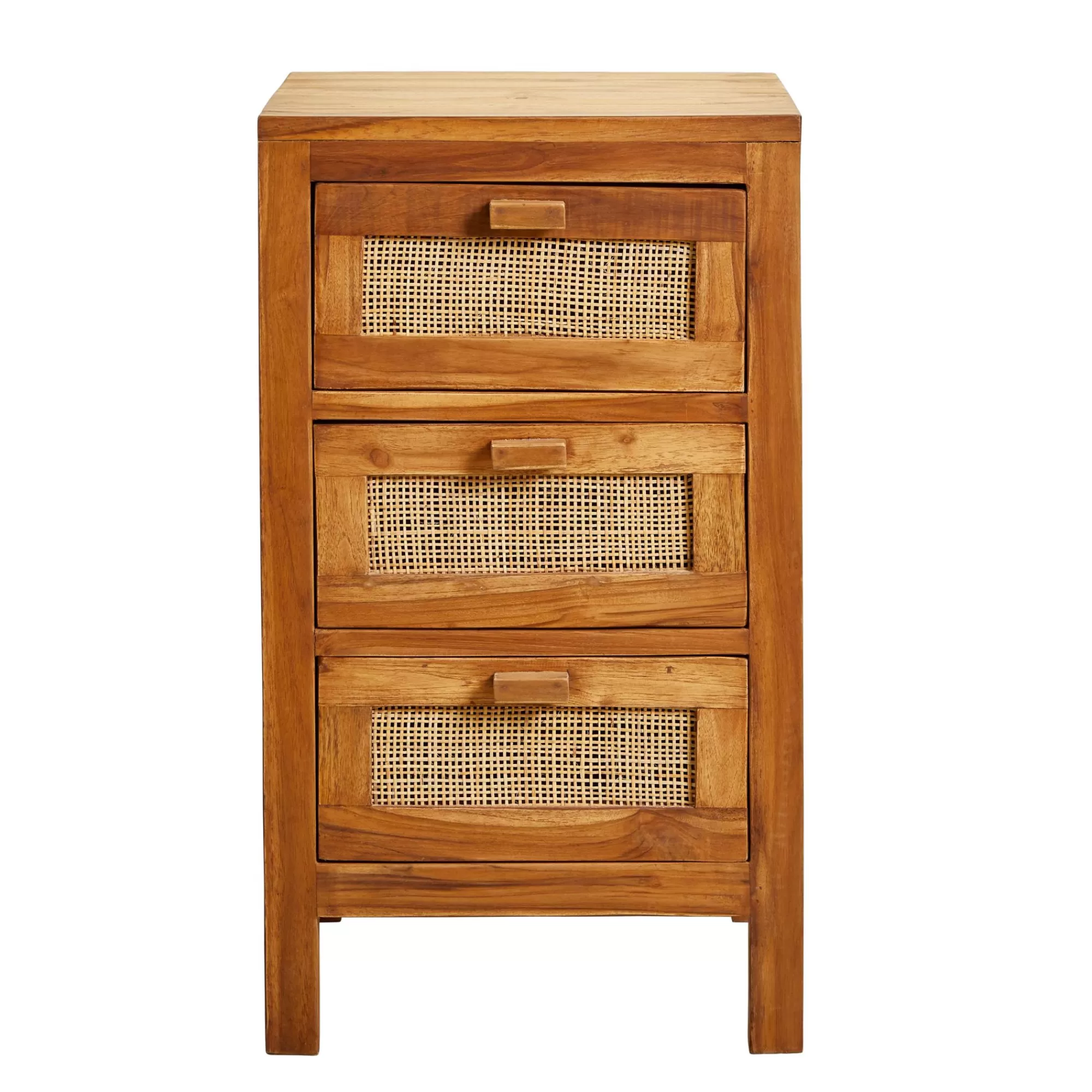 CASA Teck Armadio A 3 Cassetti Naturale* Cassettiere