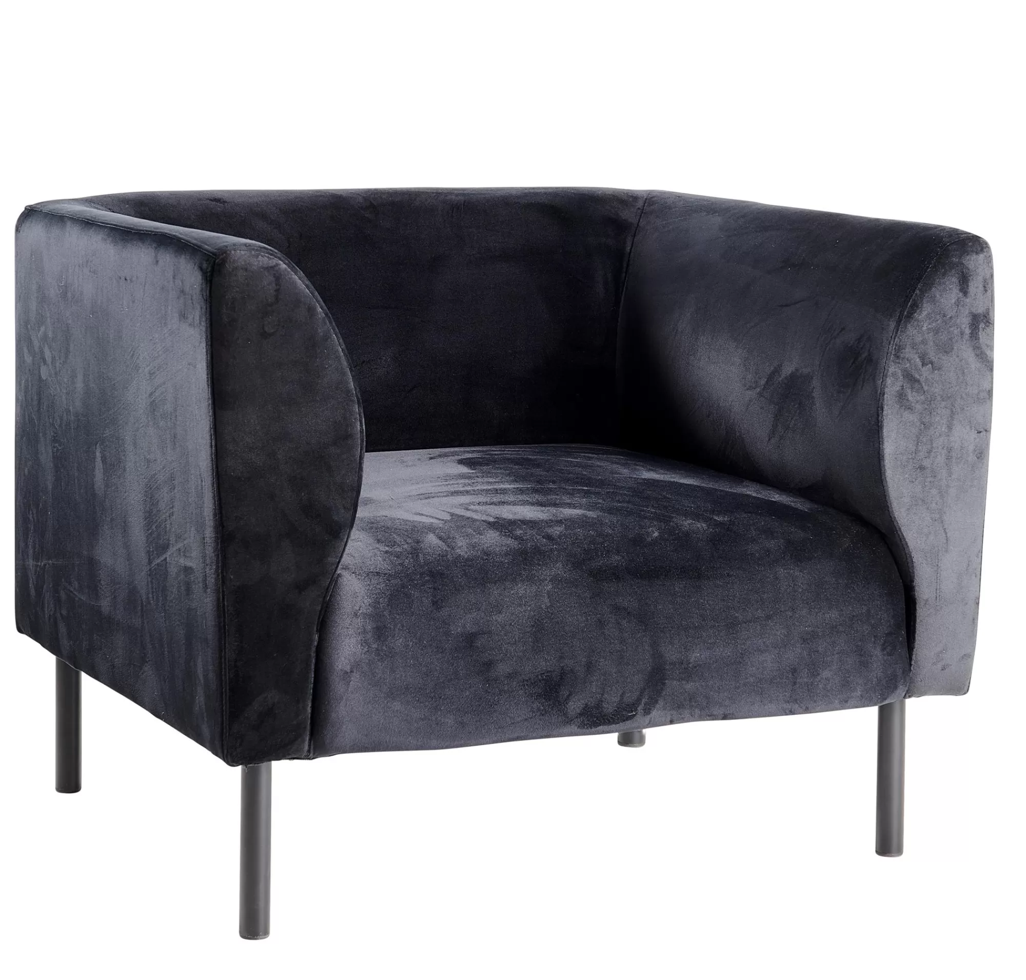 CASA Tilly Stoffa: Velluto Nero* Poltrone