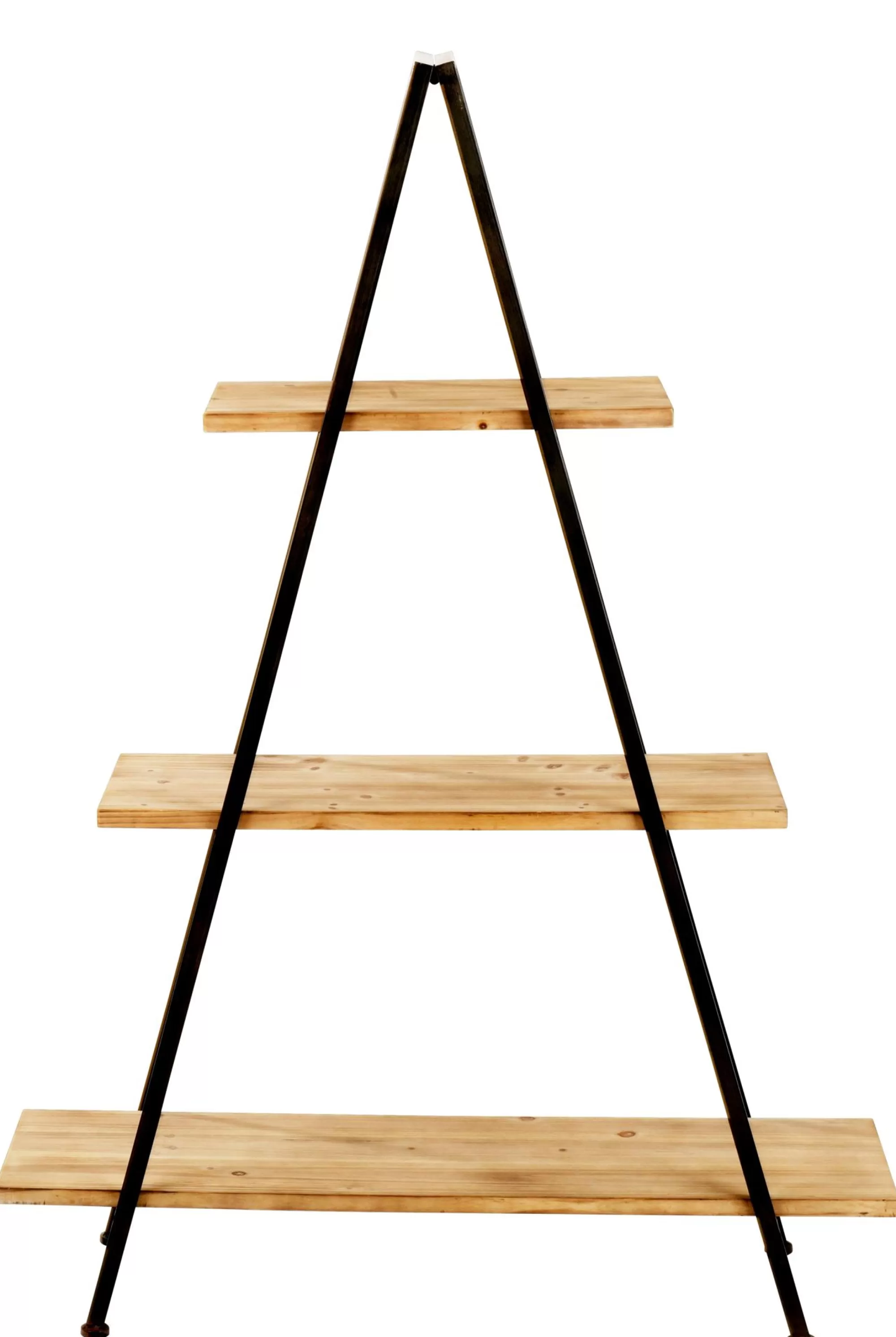 CASA Vermont Scaffale Da Parete Nero, Naturale* Scaffali Da Parete
