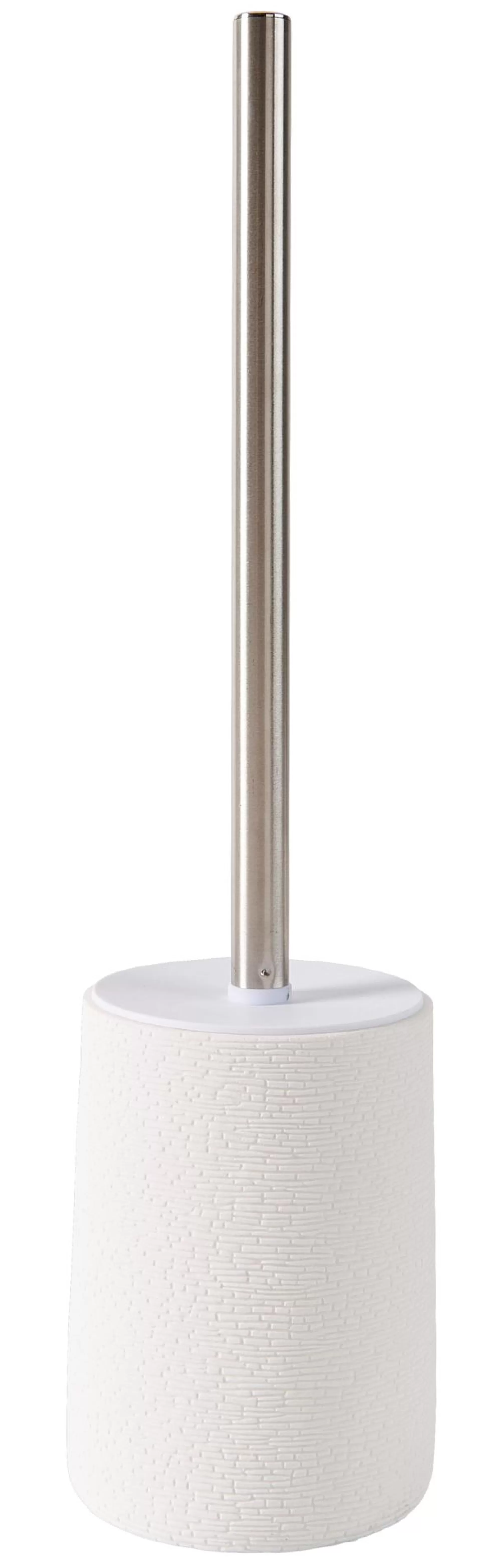 CASA White Elegance Scopino Wc In Supporto Bianco, Argentato* Accessori Per Il Wc